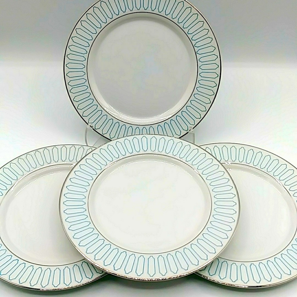 4 Jackson Internationale by Paul McCobb fine china Bread Plates. MCM. Japan